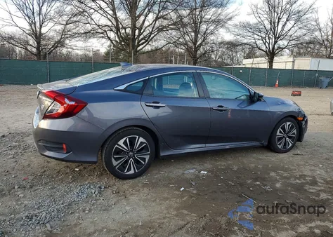 2017 Honda Civic Exl z USA, uszkodzony, nr VIN 2HGFC1F79HH649879